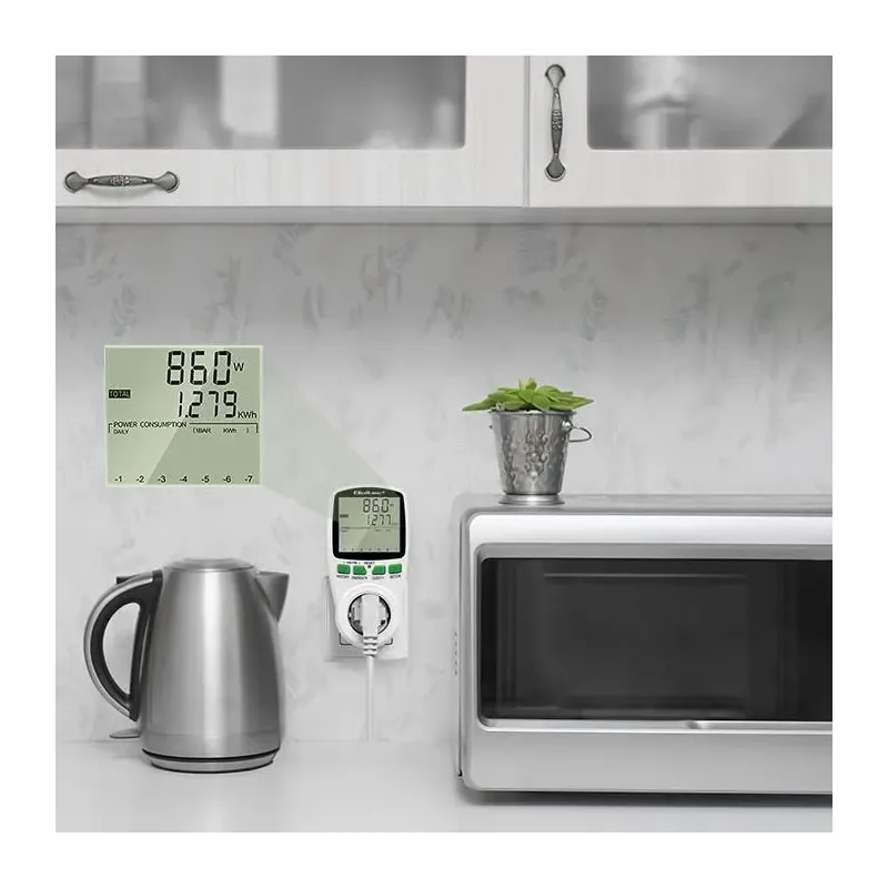 Watomierz Qoltec Licznik zużycia energii PM0627 z... | PartsPC.pl