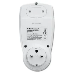 Watomierz Qoltec Licznik zużycia energii PM0627 z... | PartsPC.pl