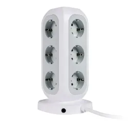 Listwa zasilająca Verbatim EUPT-01 EU Power Tower 11xAC | PartsPC.pl