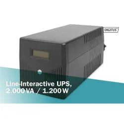 Zasilacz awaryjny UPS DIGITUS Line-Ineractive LCD | PartsPC.pl
