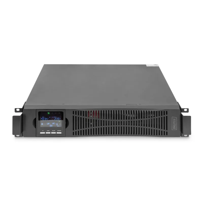 Zasilacz awaryjny UPS DIGITUS Online Rack 19" LCD | PartsPC.pl