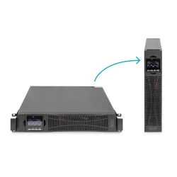 Zasilacz awaryjny UPS DIGITUS Online Rack 19" LCD... | PartsPC.pl