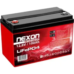 Akumulator LiFePO4 Nexon 100Ah 12,8V z BMS, BLUETOOTH i | PartsPC.pl