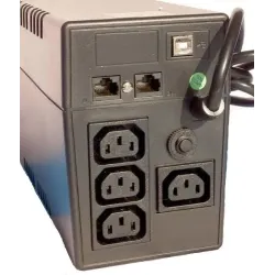 Zasilacz awaryjny UPS ORVALDI sinus 800 LCD USB | PartsPC.pl