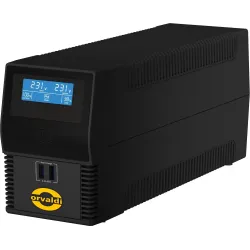 Zasilacz awaryjny UPS ORVALDI i600 LCD USB | PartsPC.pl