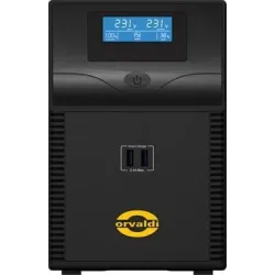 Zasilacz awaryjny UPS ORVALDI i2000 LCD USB | PartsPC.pl