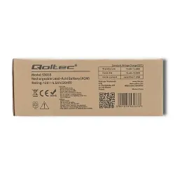 Akumulator AGM Qoltec 12V | 4.5Ah | PartsPC.pl
