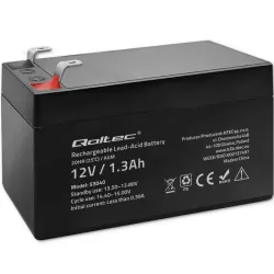 Akumulator AGM Qoltec 12V | 1.3Ah | PartsPC.pl