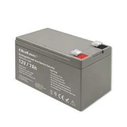 Akumulator AGM Qoltec 12V | 7Ah | Security | PartsPC.pl