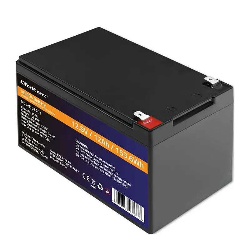 Akumulator LiFePO4 Qoltec Litowo-Żelazowo-Fosforanowy | | PartsPC.pl