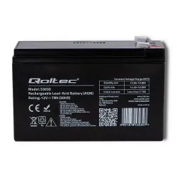 Akumulator AGM Qoltec 12V | 7Ah | PartsPC.pl