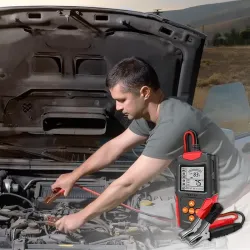 Tester cyfrowy Qoltec akumulatora z wyświetlaczem LCD | | PartsPC.pl