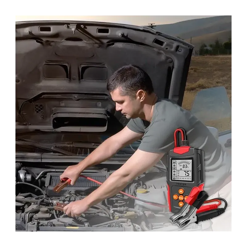 Tester cyfrowy Qoltec akumulatora z wyświetlaczem LCD | | PartsPC.pl