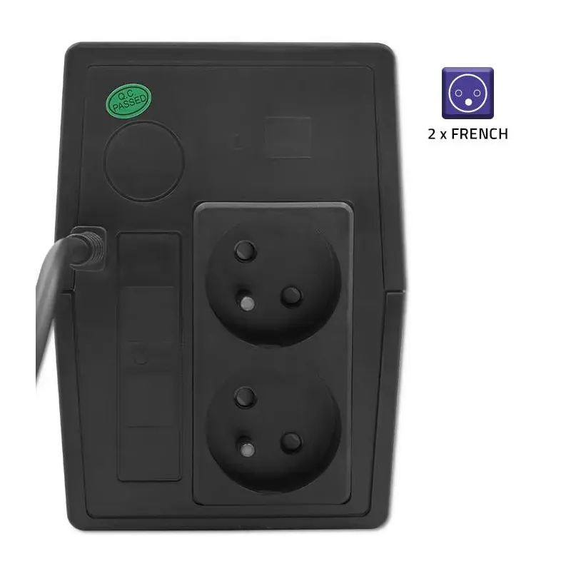 Zasilacz awaryjny UPS Qoltec Monolith | 650VA | 360W | PartsPC.pl