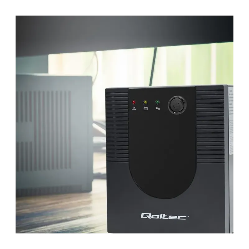 Zasilacz awaryjny UPS Qoltec Monolith | 1200VA | 720W | PartsPC.pl
