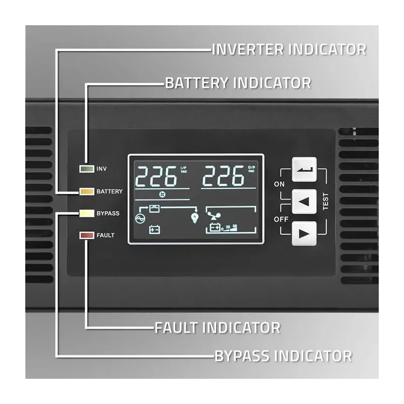 Zasilacz awaryjny UPS Qoltec do RACK | 2kVA | 2000W | | PartsPC.pl