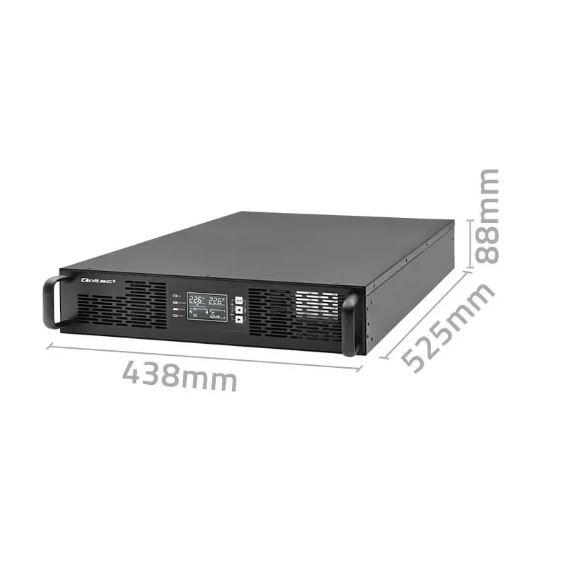 Zasilacz awaryjny UPS Qoltec do RACK | 2kVA | 2000W | | PartsPC.pl