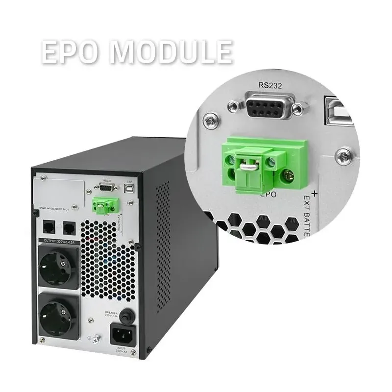 Zasilacz awaryjny UPS Qoltec 1kVA | 1000W | Power Factor | PartsPC.pl