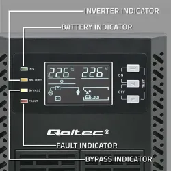 Zasilacz awaryjny UPS Qoltec 1kVA | 1000W | Power Factor | PartsPC.pl