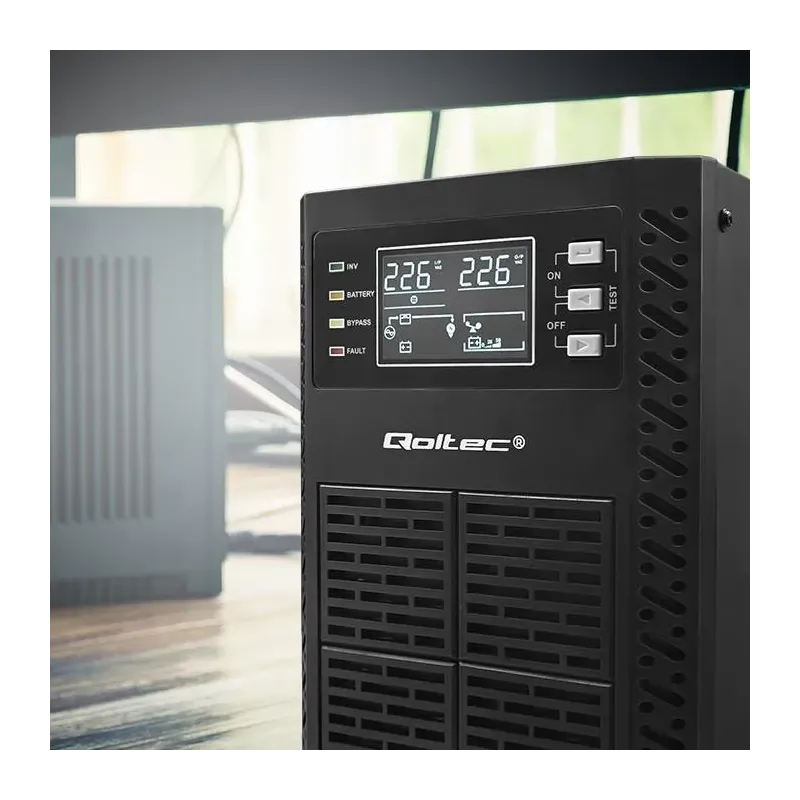 Zasilacz awaryjny UPS Qoltec 2kVA | 2000W | Power Factor | PartsPC.pl