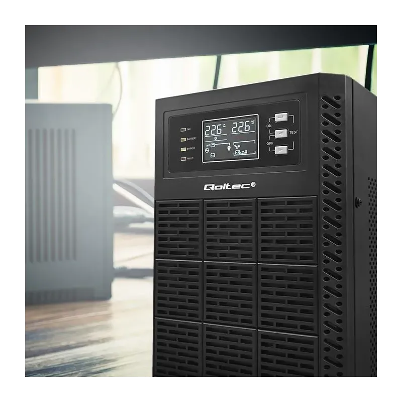 Zasilacz awaryjny UPS Qoltec 3kVA | 3000W | Power Factor | PartsPC.pl