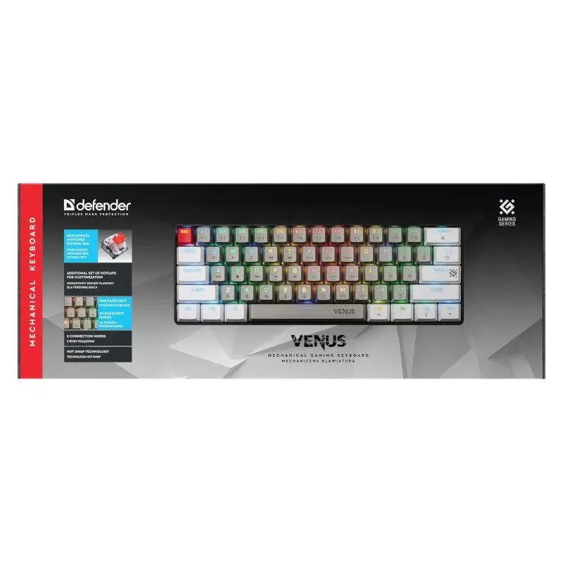 Klawiatura bezprzewodowa Defender VENUS GK-415 | PartsPC.pl