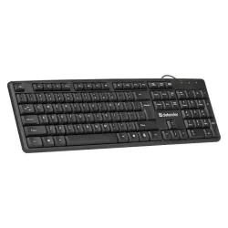 Klawiatura przewodowa Defender ELEMENT HB-520 USB czarna | PartsPC.pl