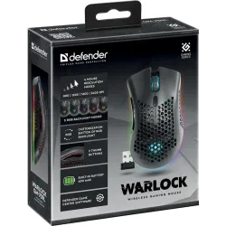 Mysz bezprzewodowa Defender WARLOCK GM-709L optyczna | PartsPC.pl