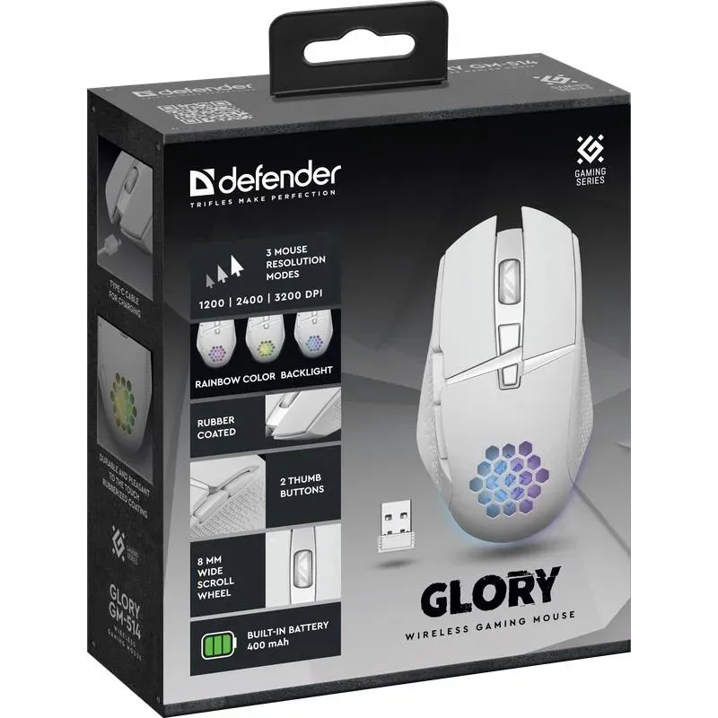Mysz bezprzewodowa Defender GLORY GM-514 optyczna | PartsPC.pl