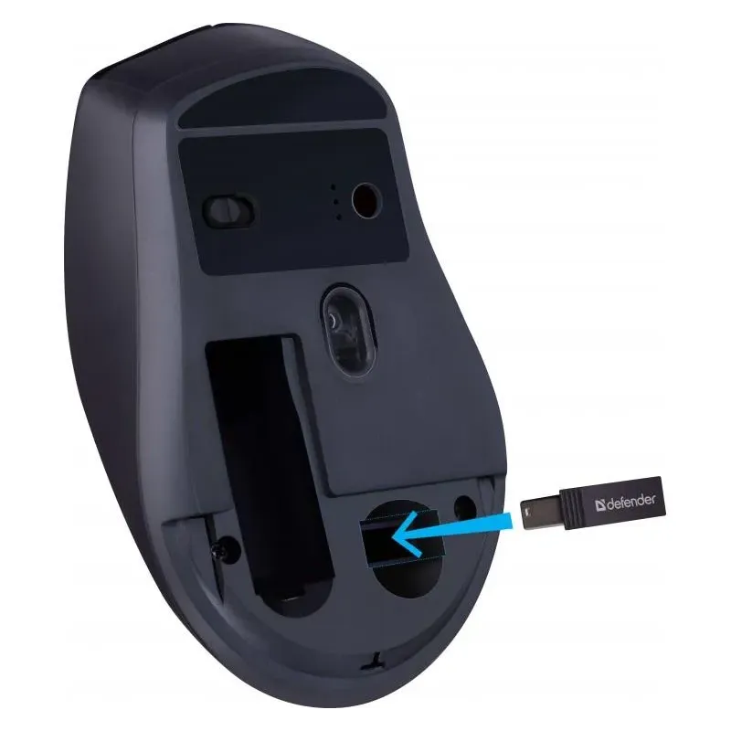 Mysz bezprzewodowa Defender EFFECT X MS-095 optyczna | PartsPC.pl