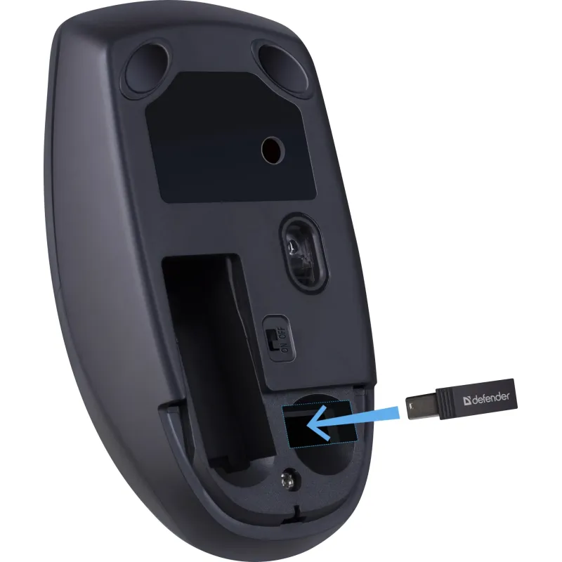 Mysz bezprzewodowa Defender MODERN MB-985 optyczna | PartsPC.pl