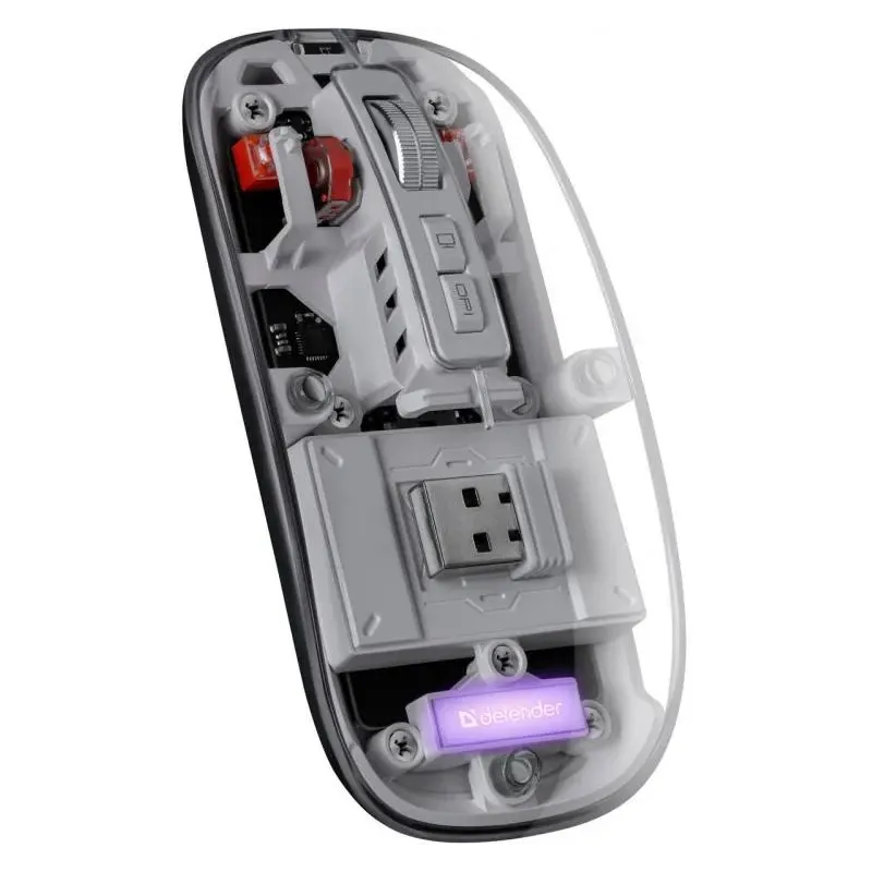 Mysz bezprzewodowa Defender IXES MM-999 optyczna 2400dpi | PartsPC.pl