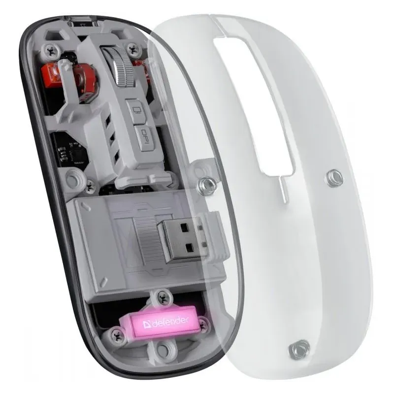 Mysz bezprzewodowa Defender IXES MM-999 optyczna 2400dpi | PartsPC.pl