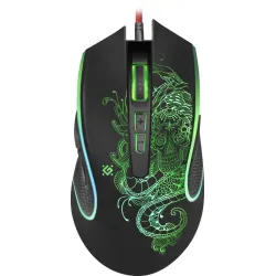 Mysz przewodowa Defender VENOM GM-640L 3200dpi Gaming 8P | PartsPC.pl
