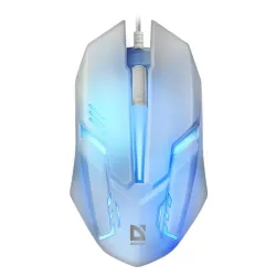 Mysz przewodowa Defender CYBER MB-560L 1200dpi 3P biała | PartsPC.pl