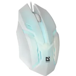 Mysz przewodowa Defender CYBER MB-560L 1200dpi 3P biała | PartsPC.pl
