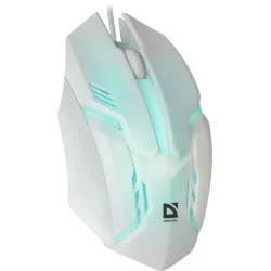 Mysz przewodowa Defender CYBER MB-560L 1200dpi 3P biała | PartsPC.pl