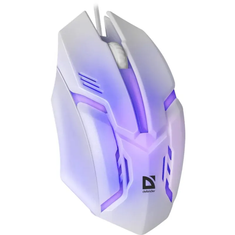 Mysz przewodowa Defender CYBER MB-560L 1200dpi 3P biała | PartsPC.pl