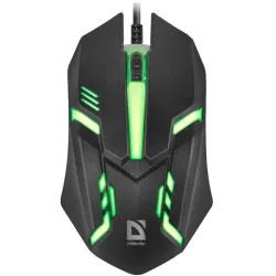 Mysz przewodowa Defender CYBER MB-560L 1200dpi 3P czarna | PartsPC.pl