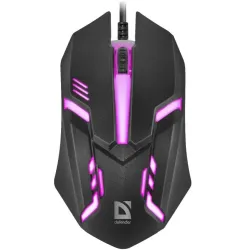 Mysz przewodowa Defender CYBER MB-560L 1200dpi 3P czarna | PartsPC.pl