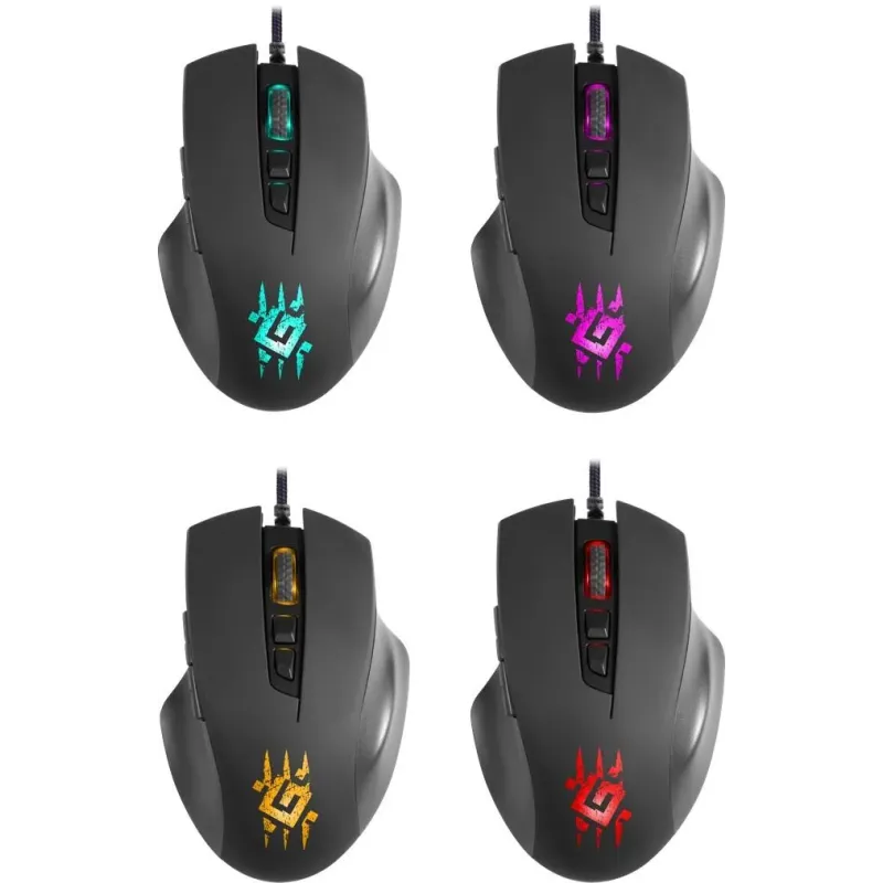 Mysz przewodowa Defender WOLVERINE GM-700L 12800dpi 7P | PartsPC.pl