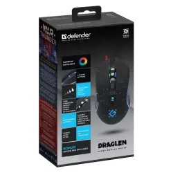 Mysz przewodowa Defender DRAGLEN GM-907 7200dpi 6P + | PartsPC.pl