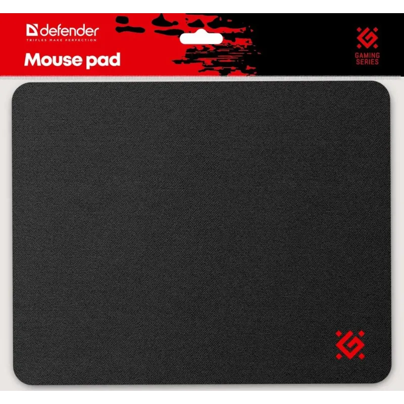 Podkładka Defender BLACK 250x200x3mm | PartsPC.pl