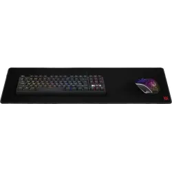 Podkładka Defender Gaming BLACK XXL ONE 680x240x5 mm | PartsPC.pl
