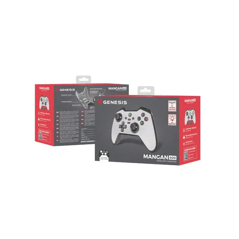 Gamepad Genesis Mangan 400 bezprzewodowy do | PartsPC.pl