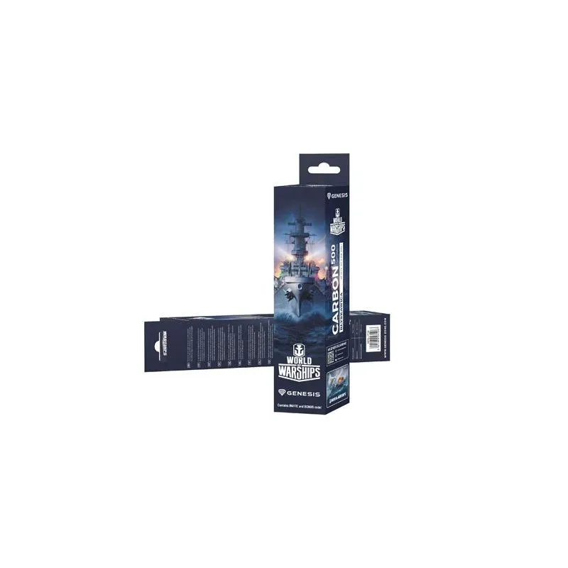 Podkładka pod mysz Genesis Carbon 500 M WOWS Błyskawica | PartsPC.pl