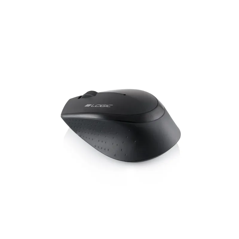 Mysz bezprzewodowa LOGIC LM2A optyczna czarna | PartsPC.pl