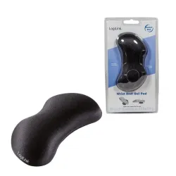 Podkładka pod nadgarstek LogiLink ID0136 żelowa czarna | PartsPC.pl