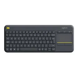 Klawiatura bezprzewodowa Logitech K400 Plus czarna | PartsPC.pl
