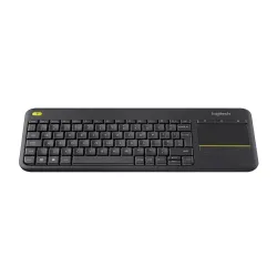 Klawiatura bezprzewodowa Logitech K400 Plus czarna | PartsPC.pl